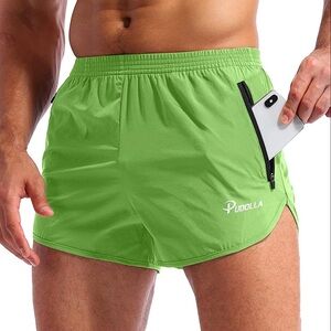 Green Athletic Shorts